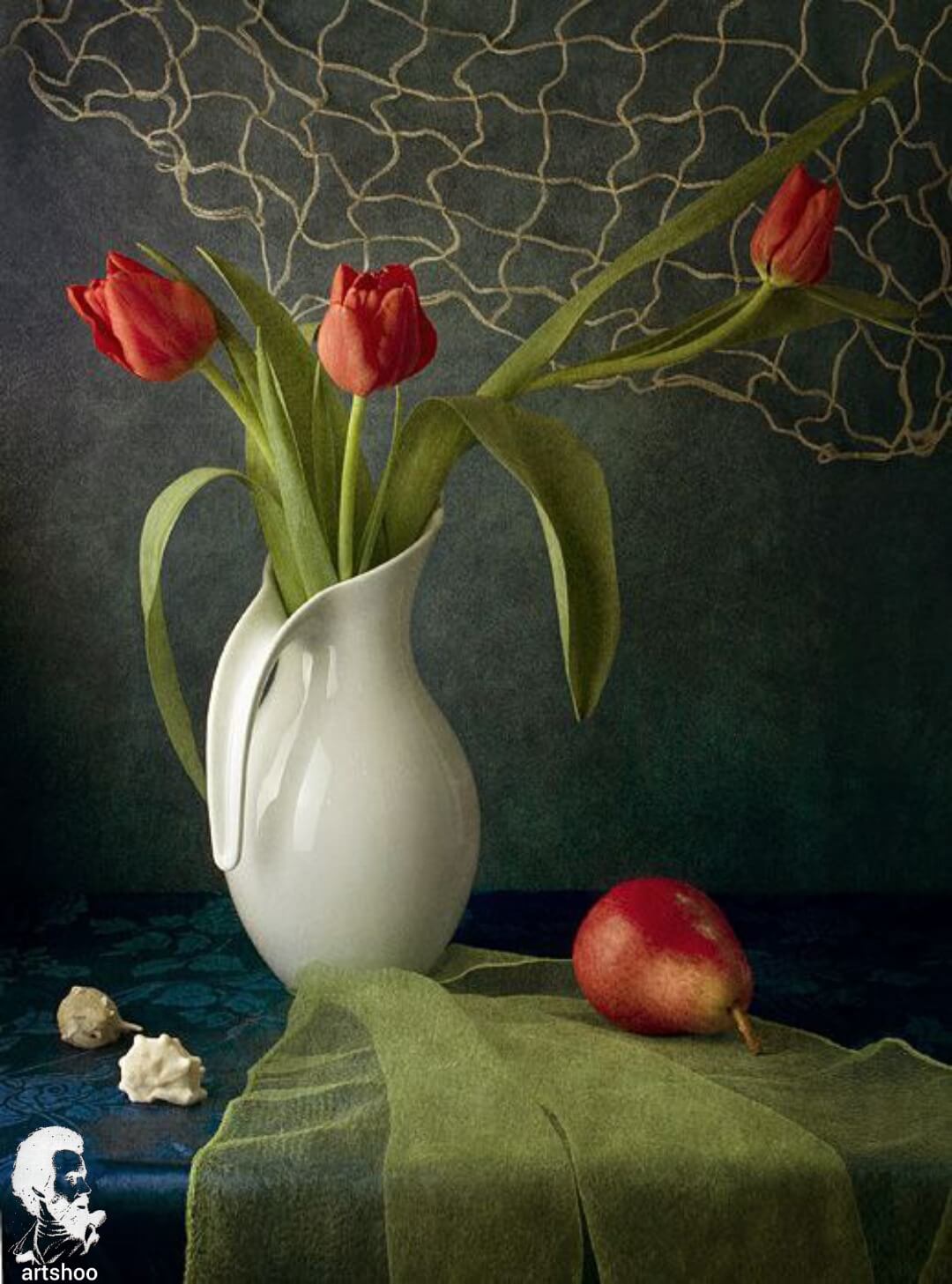 آموزش نقاشی رنگ روغن